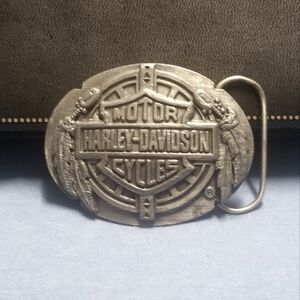 Harley-Davidson Eagle Feathers Belt Buckle